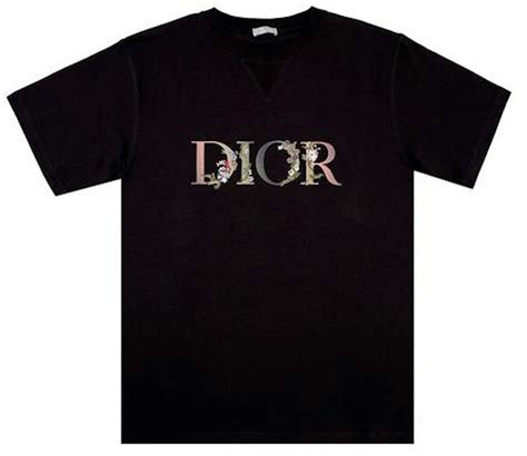 dior flower t shirt women's|vintage Dior shirt.